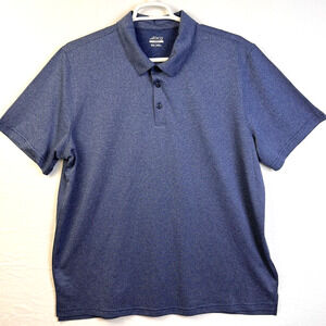 bcg Golf Shirt Men's 2XL Blue Polo Stretch Activewear Casual Short Sleeves